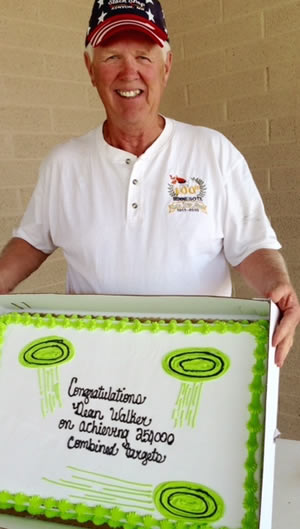 Dean Walker Achieves 250,000 ATA Target